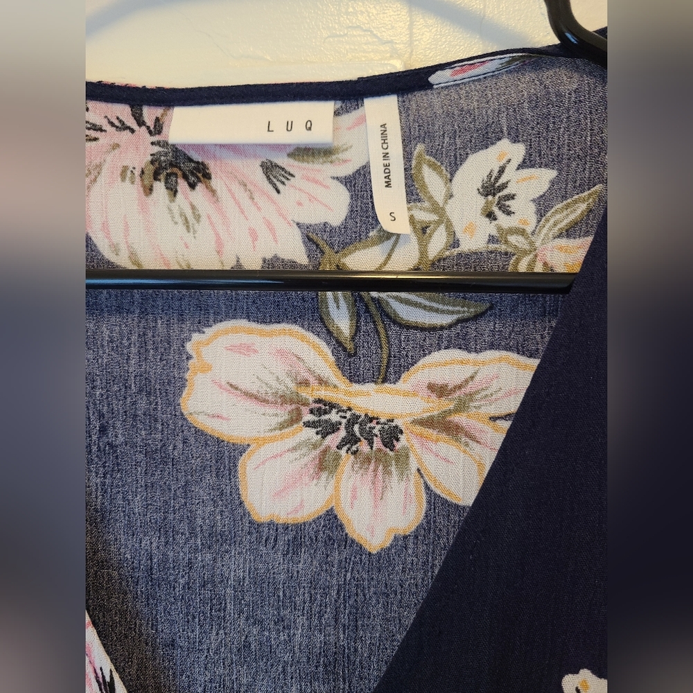 LUQ Rhee Tie Front Top - Picture 2 of 4